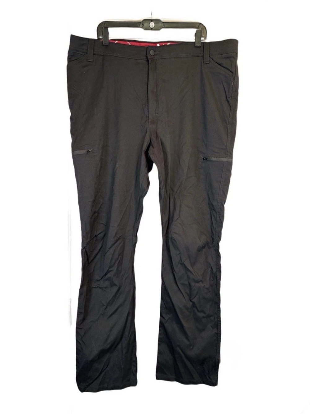 Wrangler ATG Men Pants 42x30 Black All Terrain Gear Stretch Outdoor Hiking